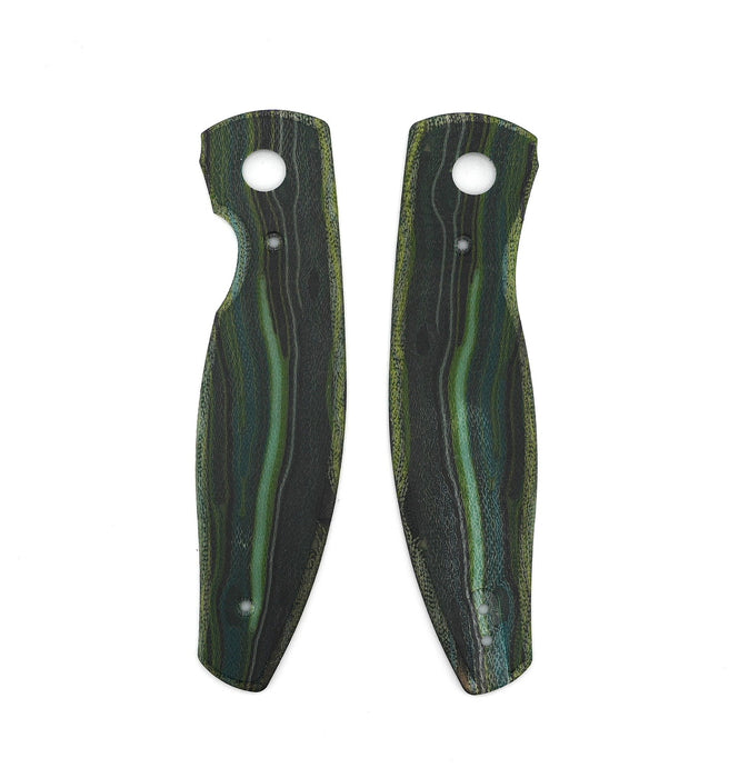 TRM Atom Custom Green Seaweed Micarta Scales