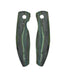 TRM Atom Custom Green Seaweed Micarta Scales - NORTH RIVER OUTDOORS