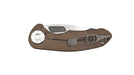 Curtiss F3 Medium Slicer Non-Flipper Stonewash MagnaCut Blade Custom Brown Anodization (USA)