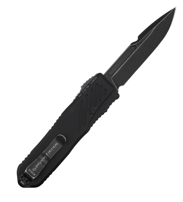 Guardian Tactical RECON-035 G2 Single Edge MagnaCut Dark Stonewash Blade Black Handle