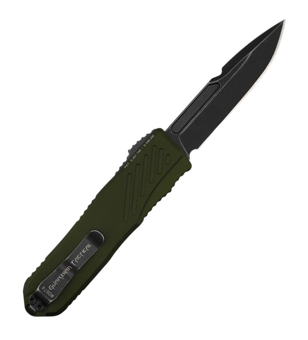 Guardian Tactical RECON-035 G2 Single Edge MagnaCut Dark Stonewash Blade OD Green Handle