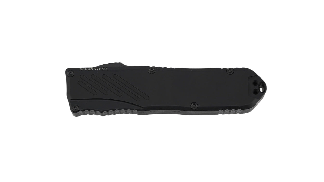 Guardian Tactical RECON-035 G2 Single Edge MagnaCut Black Blade Black Handle