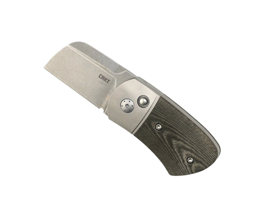 CRKT A1005 Philip Booth Minnow Button Lock Auto Folding Knife