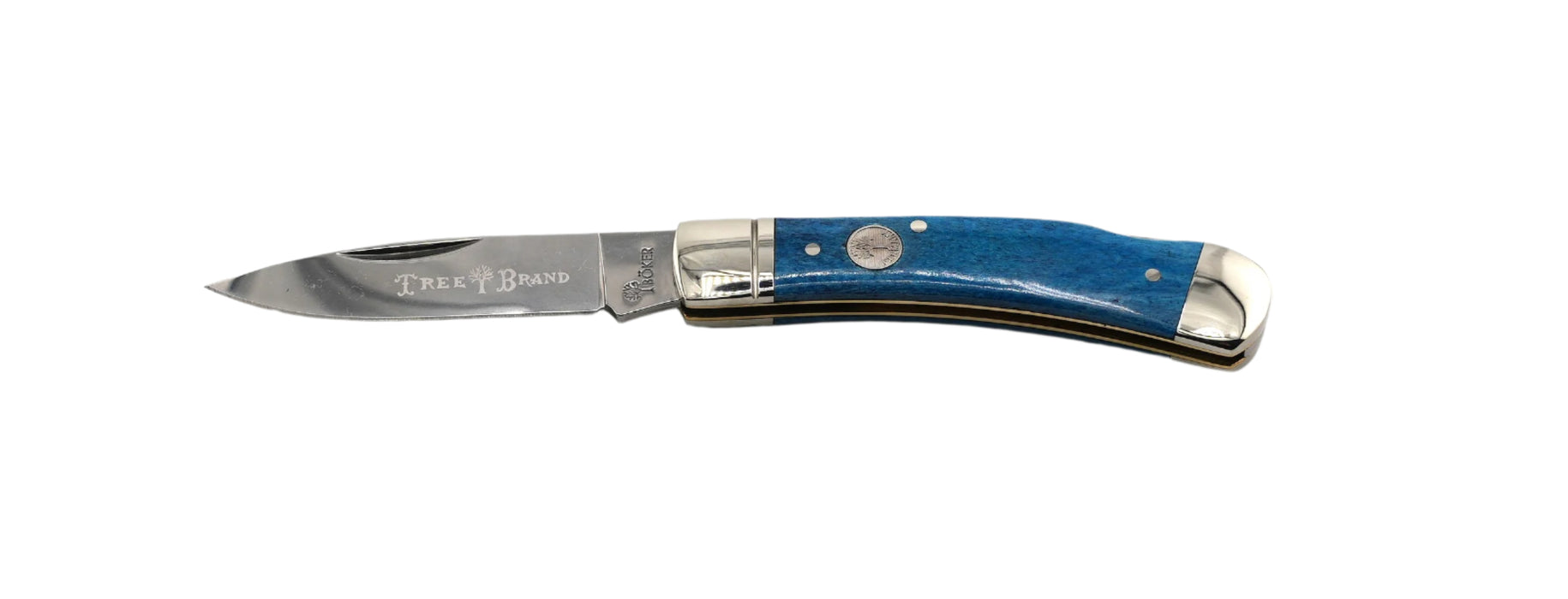 Boker Traditional Series 2.0 Gentlemans Lockback 2.95" D2 Satin Drop Point w/ Smooth Dark Blue Bone Handles 110816