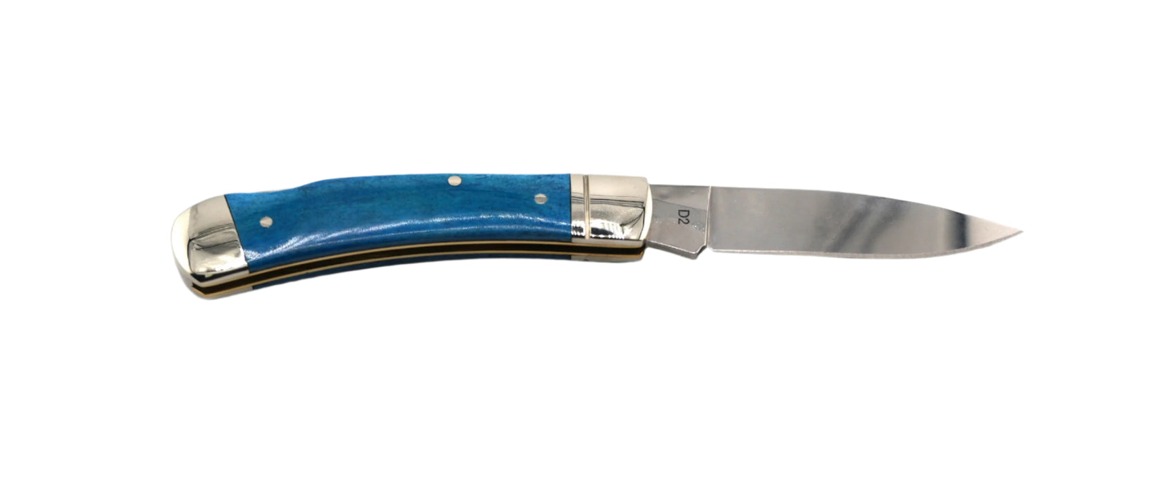 Boker Traditional Series 2.0 Gentlemans Lockback 2.95" D2 Satin Drop Point w/ Smooth Dark Blue Bone Handles 110816