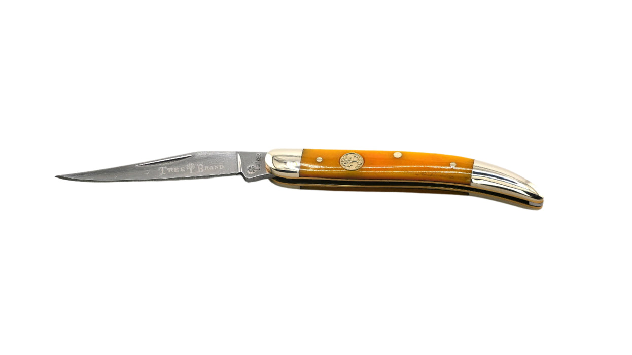 Boker Traditional Series 2.0 Texas Toothpick w/ Smooth Yellow Bone Handles D2 Blade, Slipjoint 110845