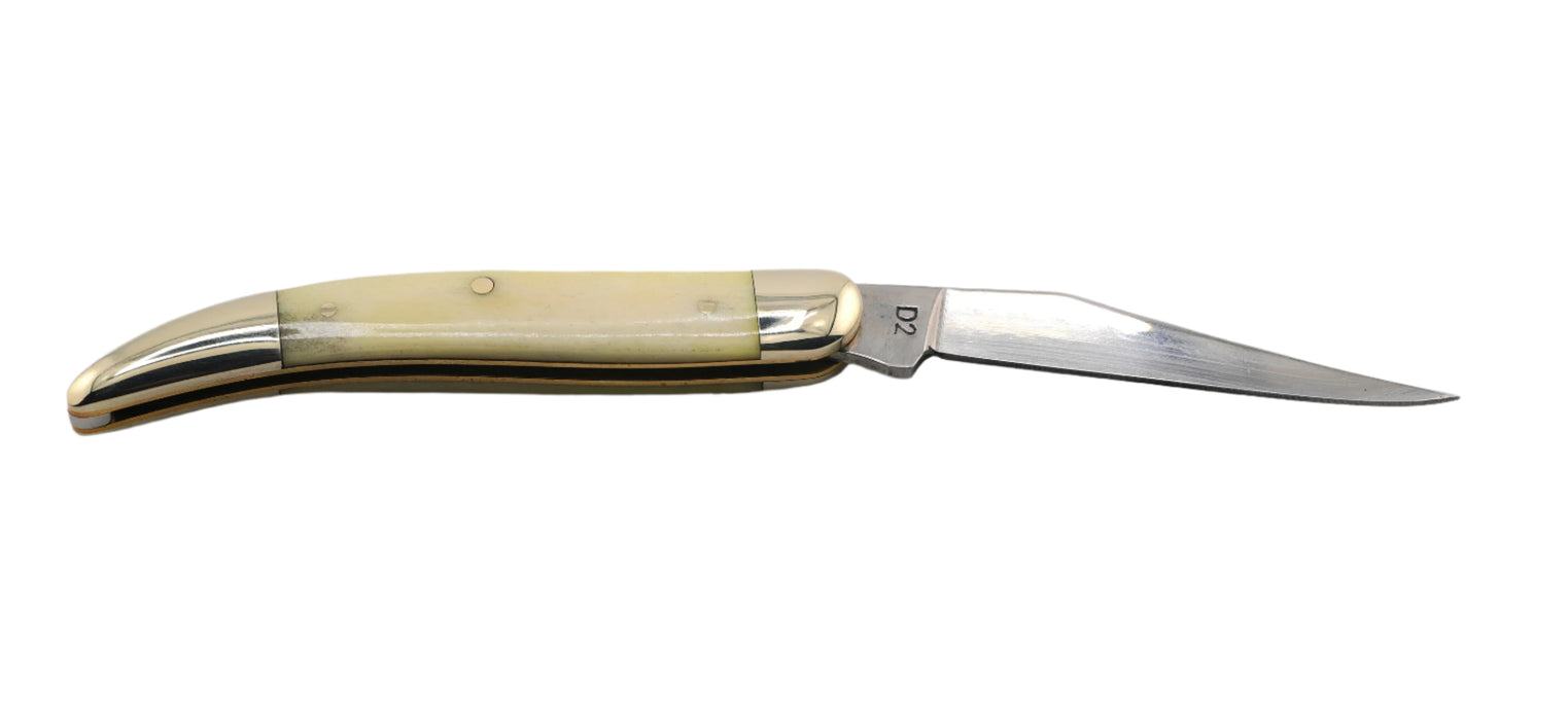 Boker Traditional Series 2.0 Texas Toothpick w/ Smooth White Bone Handles D2 Blade, Slipjoint 110846