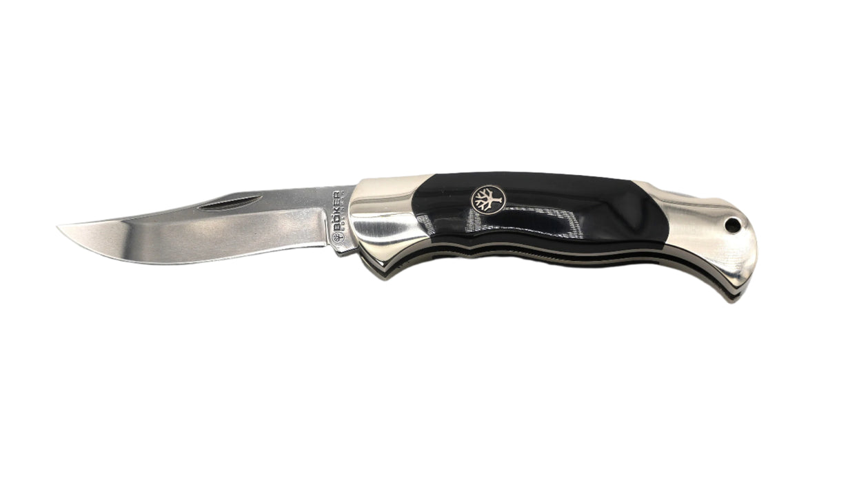 Boker Scout Lockback Pocket Knife Buffalo Horn Handles 112007