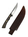Join or Die Blueridge Bird and Trout Knife Rimfire Green Canvas Micarta Orange G-10 (USA) - NORTH RIVER OUTDOORS