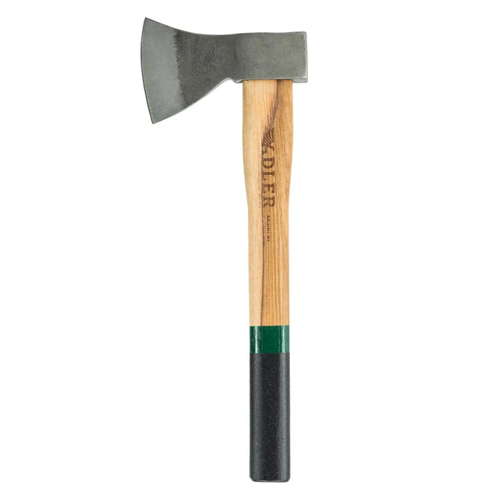 Adler The Rheinland Throwing Hatchet Green Stripe Handle (German)