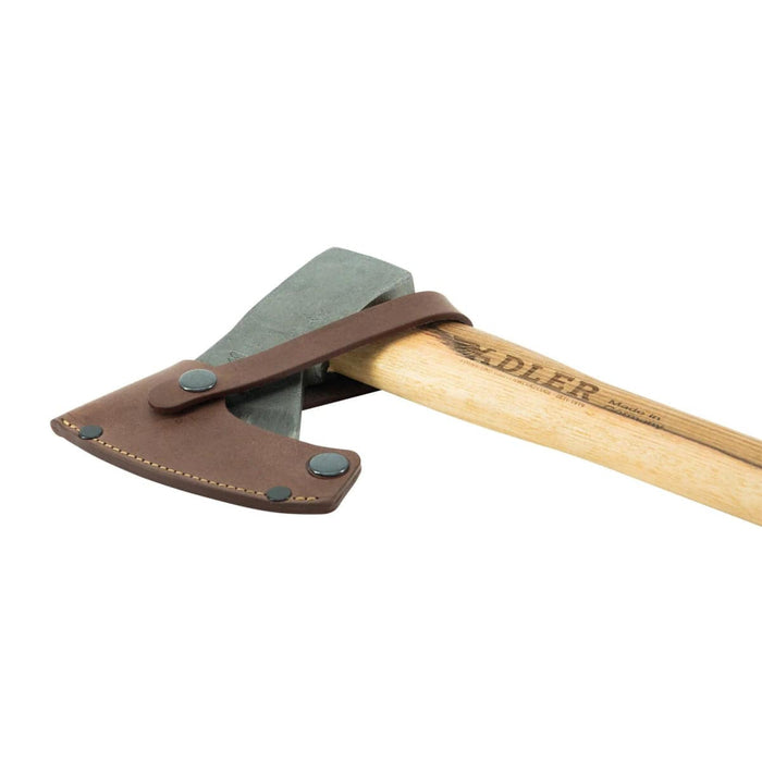 Adler The Rheinland Throwing Hatchet Green Stripe Handle (German)