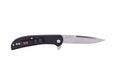 Al Mar Ultralight Falcon Linerlock 3.15" Satin Talon Drop Point / Black FRN Handle