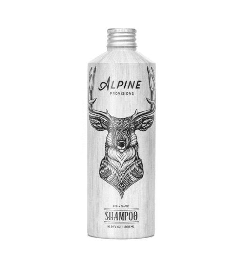 Alpine Shampoo - Fir + Sage, 16.9oz (Plastic Free)