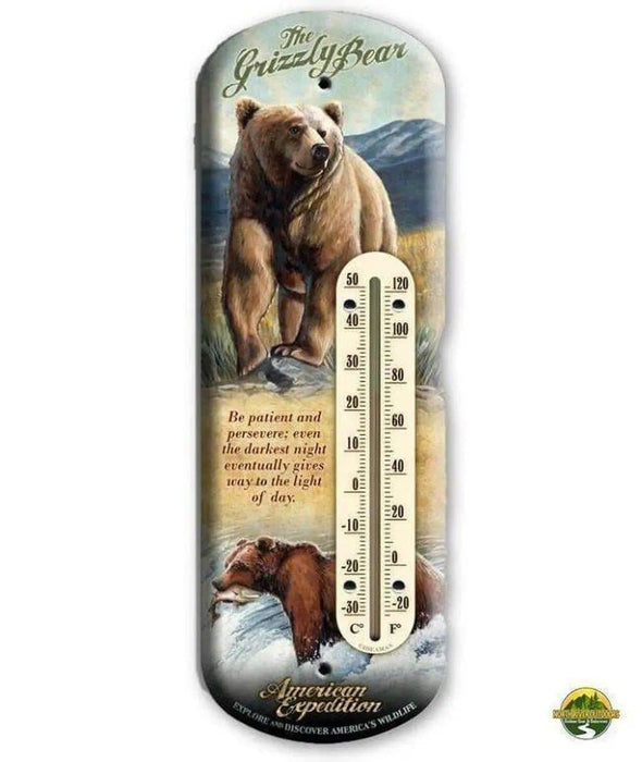 American Expedition Tin Back-Porch Thermometer