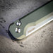 Arcform Slimfoot Auto OD Green Anodize Stonewash 3.1" 154CM Bade (USA)