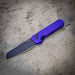 Arcform Slimfoot Auto Purple Anodize Black Coated 3.1" 154CM Bade (USA)