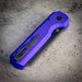 Arcform Slimfoot Auto Purple Anodize Black Coated 3.1" 154CM Bade (USA)