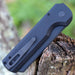 Arcform Slimfoot Operator ARC-081 Auto Blk Alum w/Tritium Button 3" 154CM (USA)