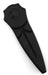 Asheville Steel Paragon Warlock-X Gen-2 Gravity Knife Black Handles Ti Clip Two Tone Black Blade (USA)