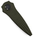 Asheville Steel Paragon Warlock-X Gen-2 Gravity Knife Star OD Green Star Burst (USA)