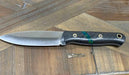 Bark River Bushcraft Scout Knife MagnaCut Carbon Fiber Mosaic Pins (USA)