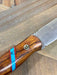 Bark River Bushcraft Scout Knife MagnaCut Desert Ironwood Red Liners Mosaic Pins (USA)