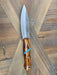 Bark River Bushcraft Scout Knife MagnaCut Desert Ironwood Red Liners Mosaic Pins (USA)