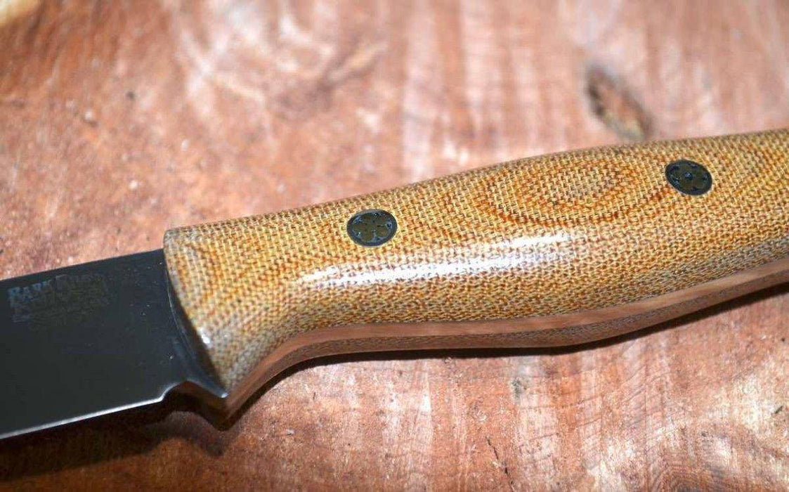 Bark River Gunny Hunter LT CPM 3V Knife Micarta w/ Mosaic Pins (USA)