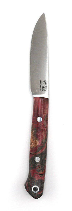 Bark River Little Creek II Field Knife MagnaCut Hellfire Maple Burl Handles (USA)