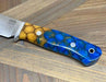 Bark River Matterhorn Fixed Blade Knife CPM-S45VN Amber Sea Dragon Scale