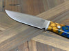 Bark River Matterhorn Fixed Blade Knife CPM-S45VN Amber Sea Dragon Scale