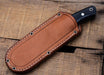 Bark River Matterhorn Fixed Blade Knife CPM-S45VN Amber Sea Dragon Scale