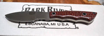 Bark River Mini Canadian CPM 3V Knife Micarta w/ White Liners (USA)