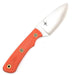 Bark River PSK EDC Magna Cut Orange Burlap - Matte - Mosaic Pins