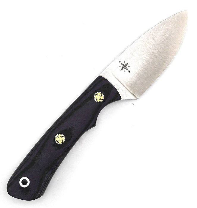 Bark River PSK EDC Magna Cut Purple & Black Suretouch - Matte - Mosaic Pins  | NORTH RIVER OUTDOORS