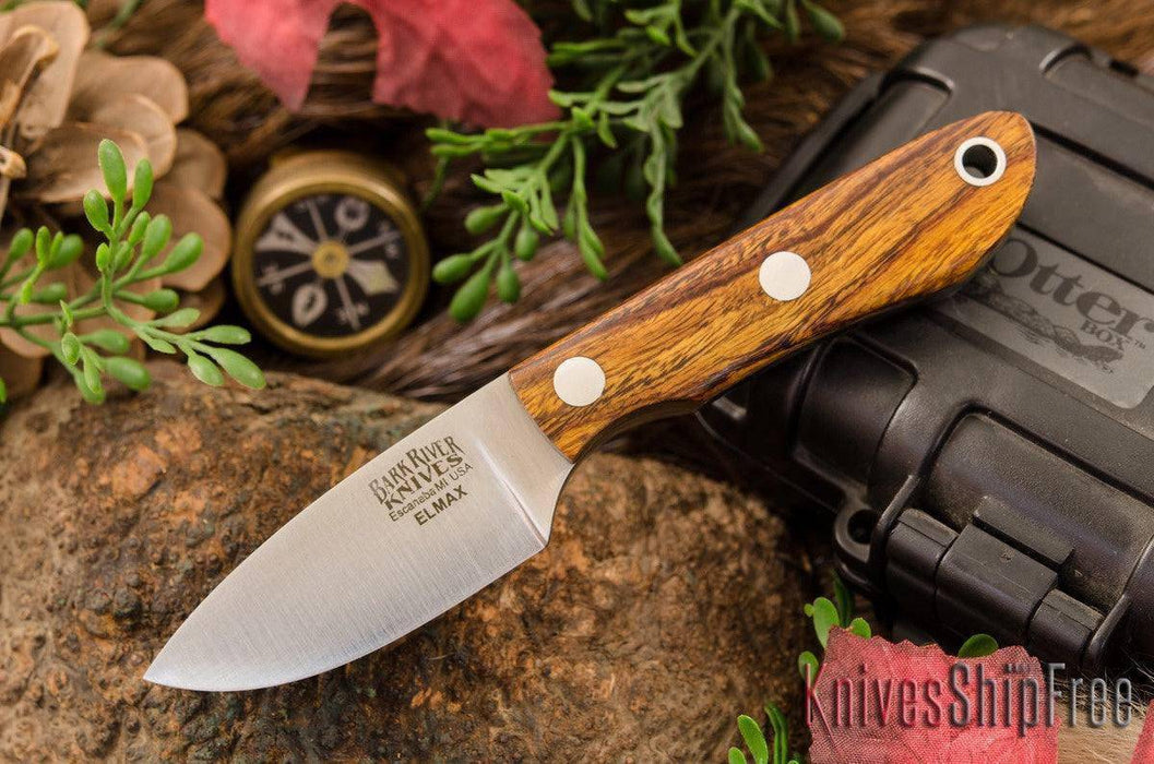 Bark River PSK Elmax - Desert Ironwood #2 Knife