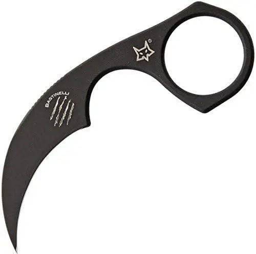 Bastinelli Diagnostic Karambit 1.5" Black Cerakote N690C