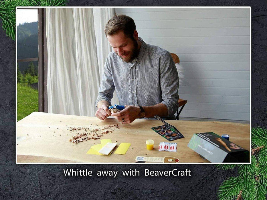 BeaverCraft Bird Carving Kit for Beginners - Adults and Kids