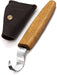 BeaverCraft SK1S OAK Hook Spoon Carving Knife with Leather Sheath