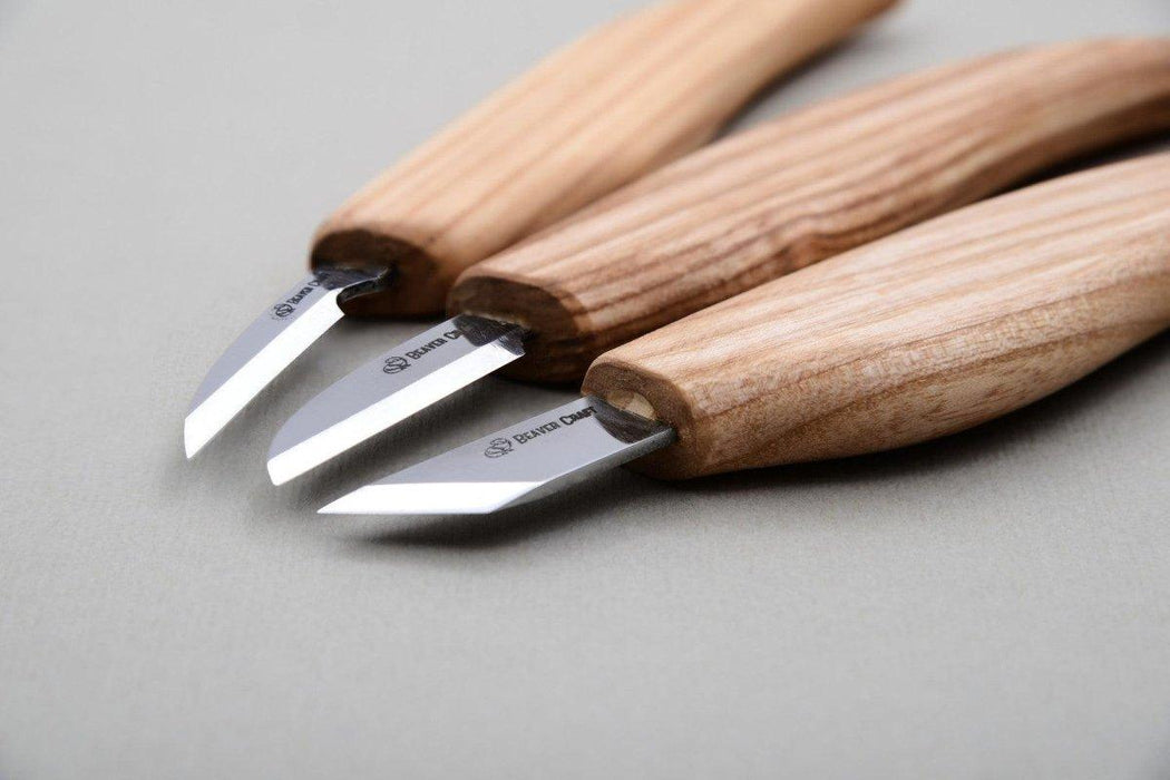 BeaverCraft Starter Wood Carving Knife Set