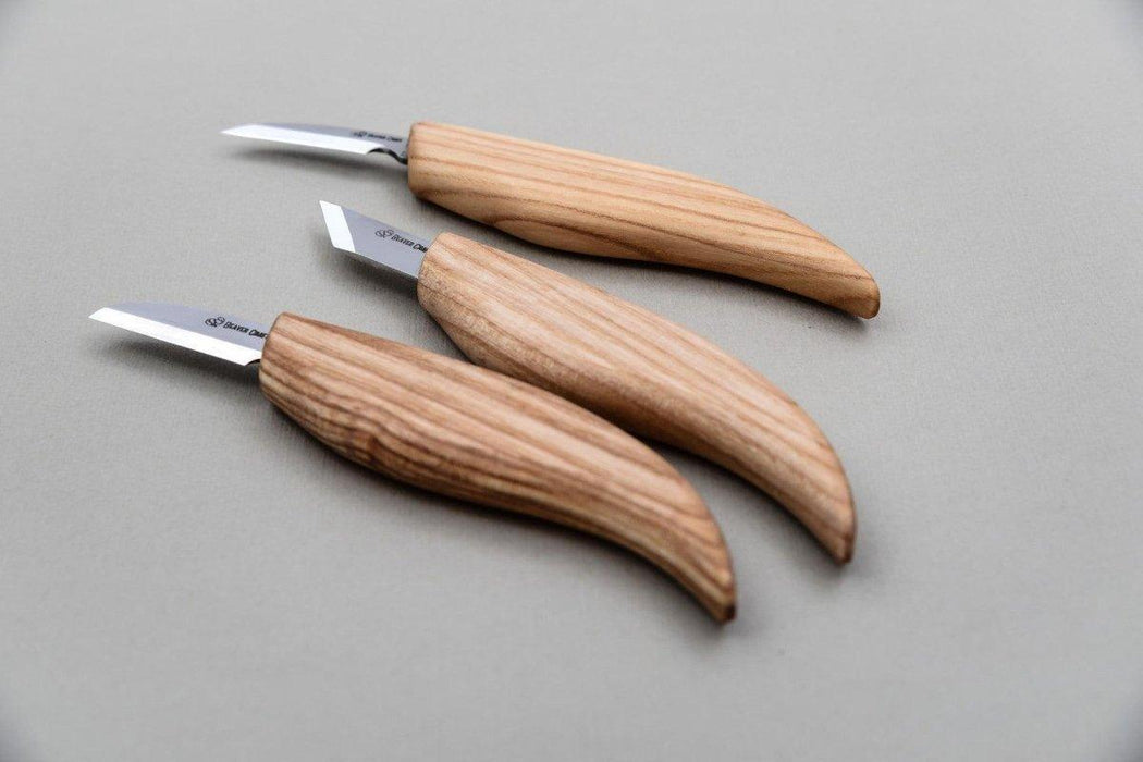 BeaverCraft Starter Wood Carving Knife Set