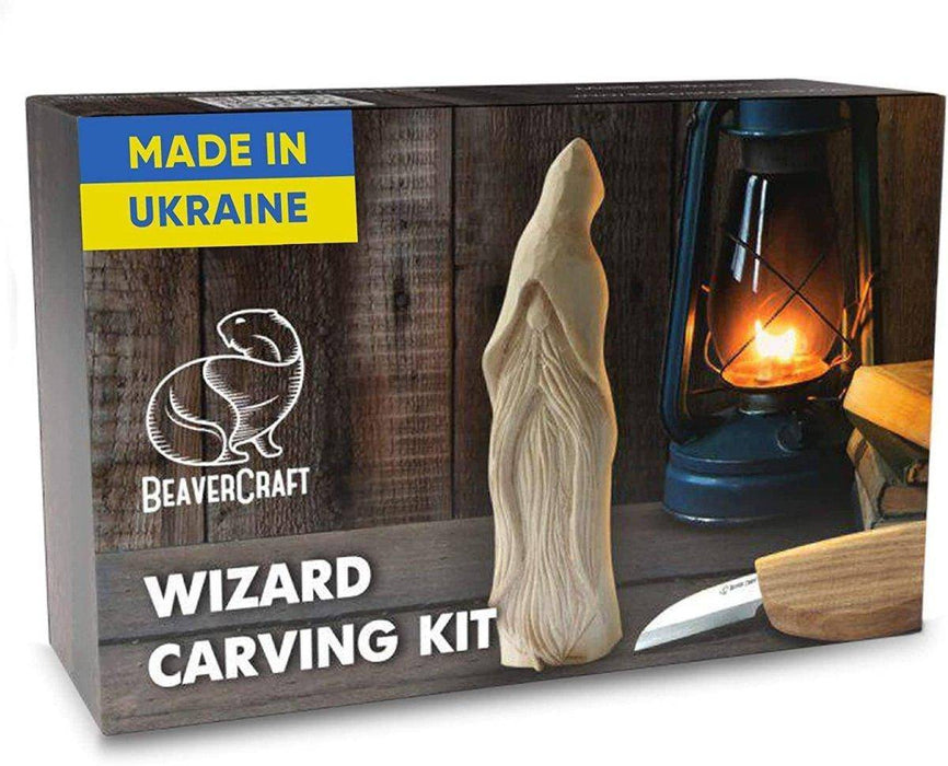 BeaverCraft Wizard Carving Hobby-Kit