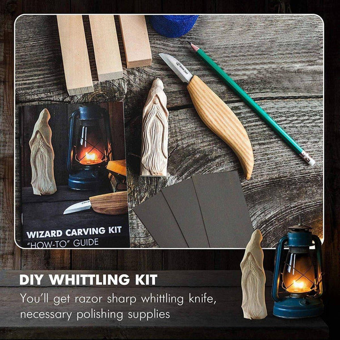 BeaverCraft Wizard Carving Hobby-Kit