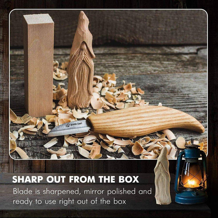 BeaverCraft Wizard Carving Hobby-Kit