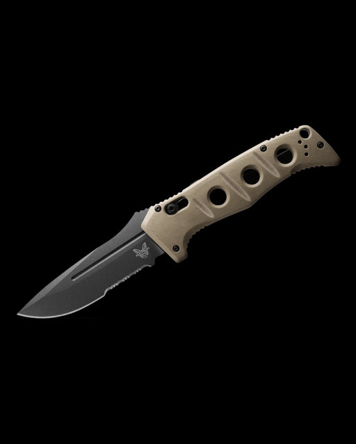 Benchmade 2750SGY-3 Auto Adamas Folding Knife 3.78" CruWear