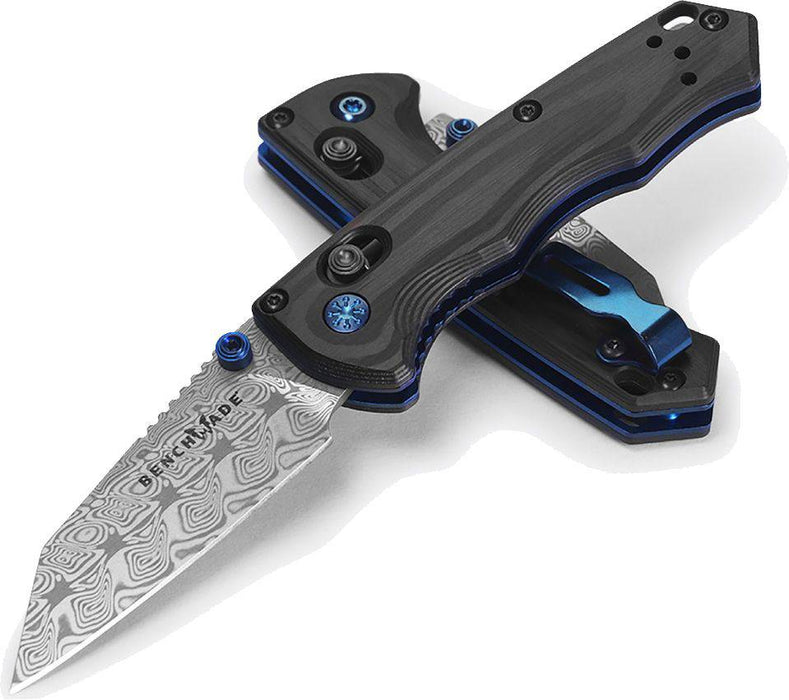 Benchmade 290-241 Gold Class Full Immunity Axis Folding Knife 2.49" Damasteel Wharncliffe Limited Edition