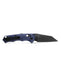 Benchmade 2900BK Auto Immunity Folding Knife 2.49" CPM-M4 Cobalt Black Wharncliffe Crater Blue Billet Handles