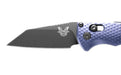 Benchmade 2900BK Auto Immunity Folding Knife 2.49" CPM-M4 Cobalt Black Wharncliffe Crater Blue Billet Handles