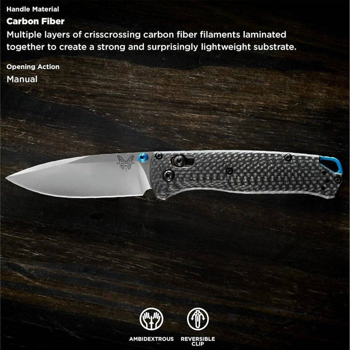 Benchmade 535-3 Bugout – Carbon Fiber / S90V (USA)