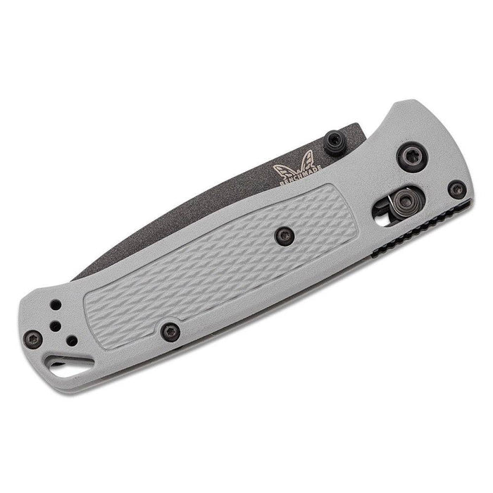 Benchmade 535BK-08 Bugout AXIS Folding Knife 3.24" S30V Gray Cerakote Plain Blade Storm Gray Grivory